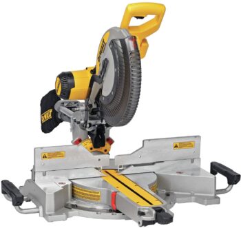 DEWALT 12-Inch Sliding Compound Miter Saw, Double Bevel (DWS780)