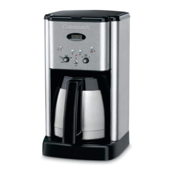 Cuisinart DCC-1400C Brew Central Thermal 10-Cup Programmable Coffeemaker, Brushed Stainless