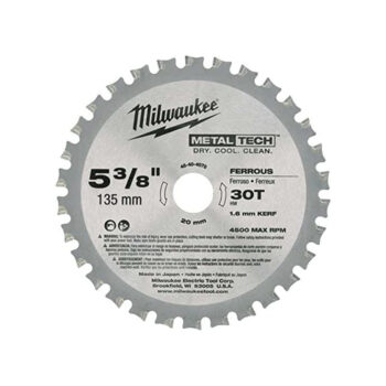 Milwaukee 48-40-4070 5-3/8-Inch Ferrous Metal Blade, 30T