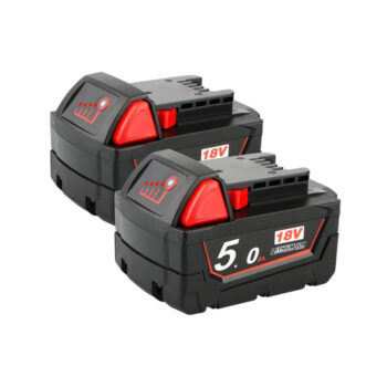 AOYAN 2Pack M18 18V Battery 5.0Ah Replacement Battery Compatible with Milwaukee M18B9 48-11-1890 48-11-1850 48-11-1820 48-11-1828 48-11-10 XC Cordless Tools Battery