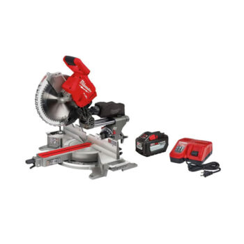 Milwaukee 2739-21HD M18 FUEL Li-Ion 12 in. Sliding Miter Saw Kit (12 Ah) New