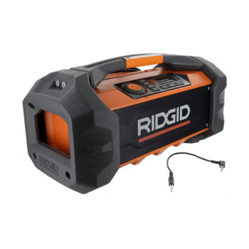 Ridgid R84087 GEN5X 18-Volt Jobsite Radio with Bluetooth Wireless Technology